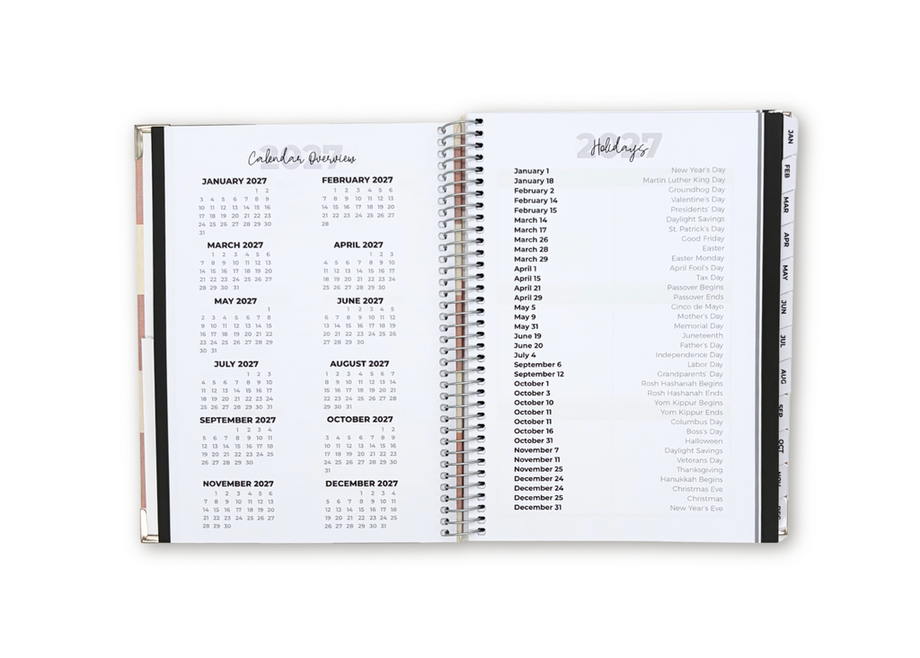 2027 Wildflower Weekly Planner