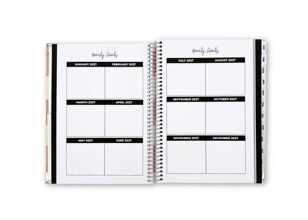 2027 Wildflower Weekly Planner