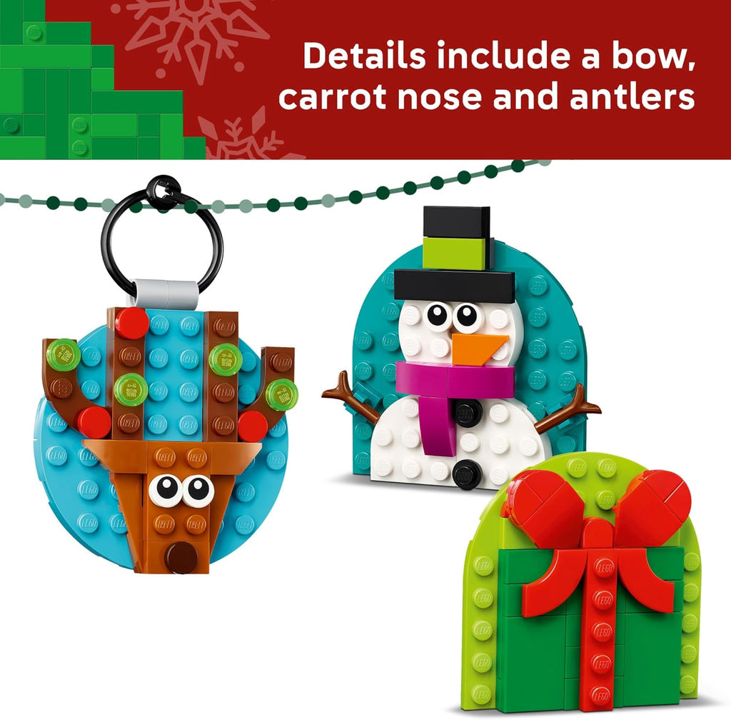 LEGO Christmas Ornament Set (40744) – Build 4 Holiday Ornaments