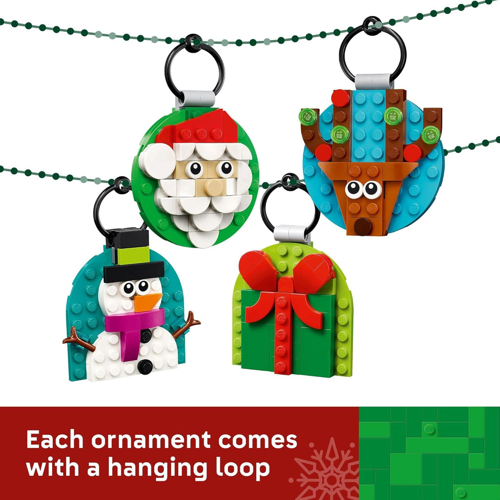 LEGO Christmas Ornament Set (40744) – Build 4 Holiday Ornaments