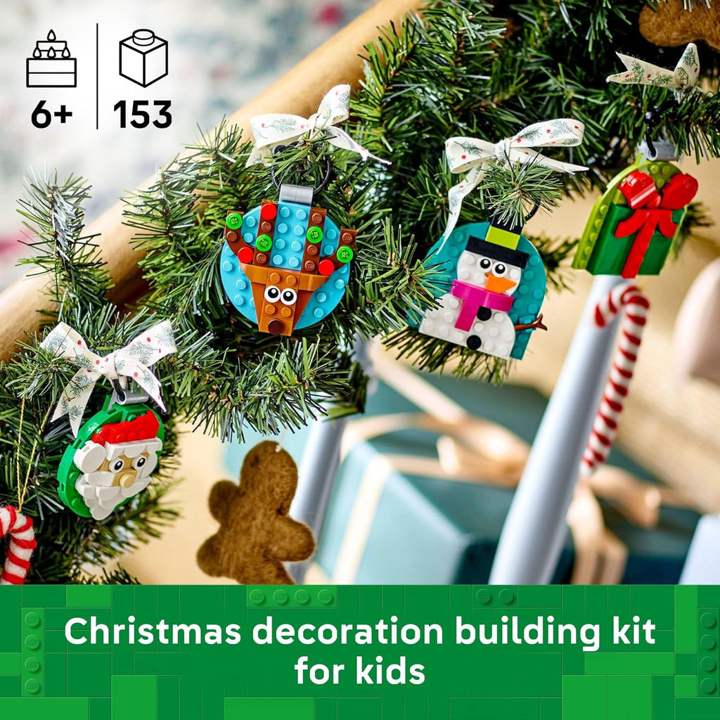 LEGO Christmas Ornament Set (40744) – Build 4 Holiday Ornaments