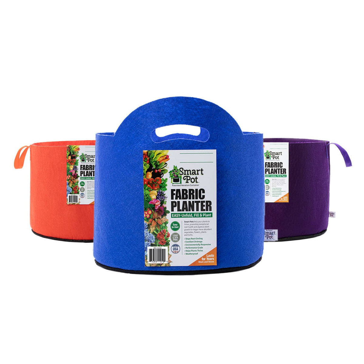 Smart Pot Fabric Grow Bag – Breathable Root-Pruning Planter