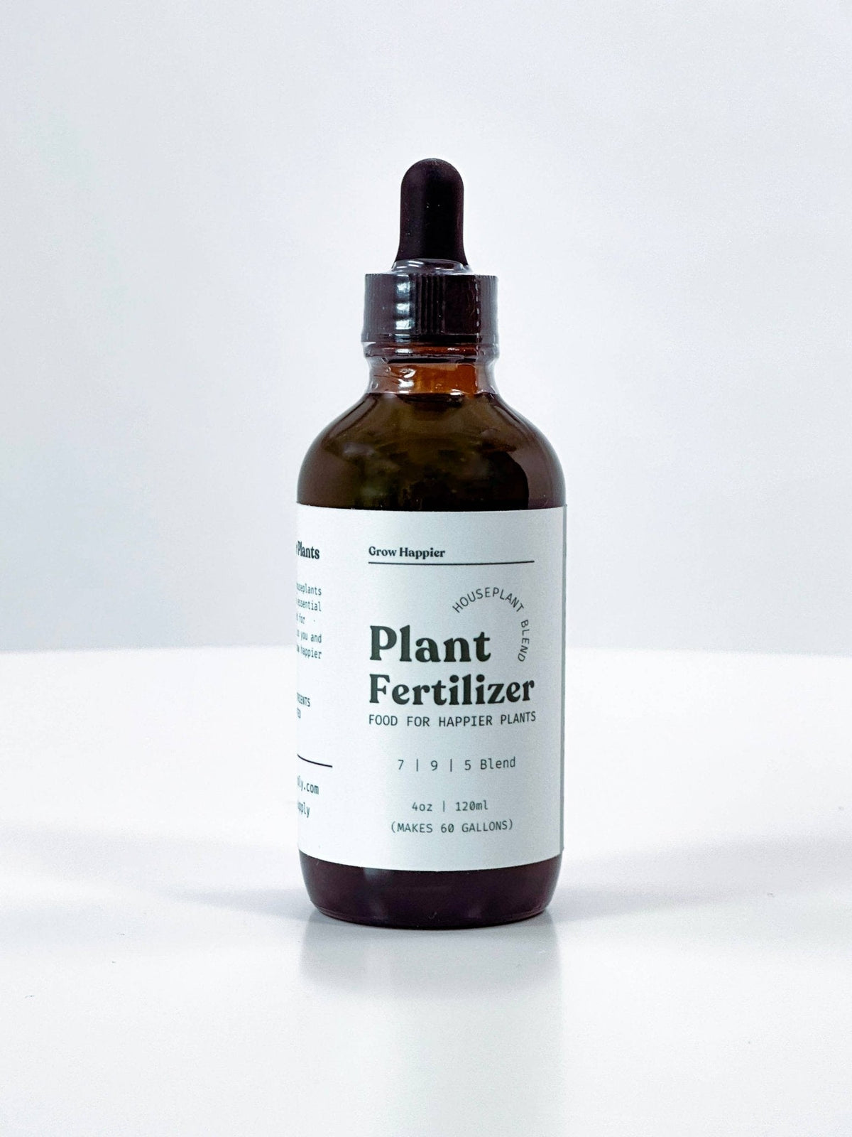 Houseplant Fertilizer 7-9-5 – 4 oz Dropper Bottle