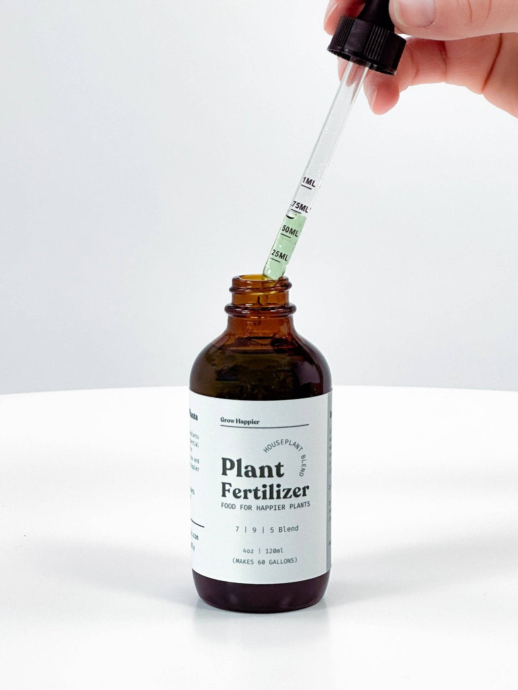 Houseplant Fertilizer 7-9-5 – 4 oz Dropper Bottle